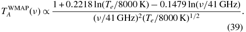 Equation (39)