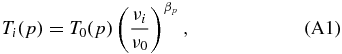 Equation (A1)