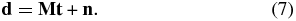 Equation (7)