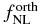 $f_{{\rm NL}}^{\rm orth}$