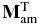${\bf M_{\rm am}^{\rm T}}$