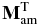 ${\bf M}_{\rm am}^{\rm T}$