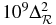 $10^9 \Delta _{\cal R}^2$