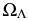 $\Omega _\Lambda$