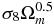 $\sigma _8 \Omega _m^{0.5}$