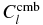 $C^{\rm cmb}_l$