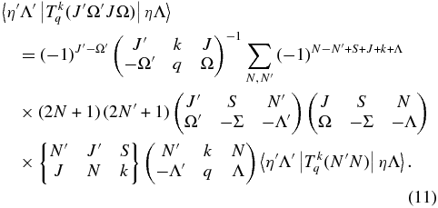 Equation (11)