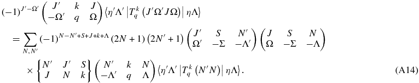 Equation (A14)