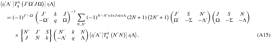 Equation (A15)