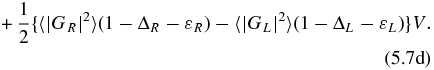 Equation (5.7d)