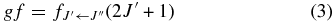 Equation (3)