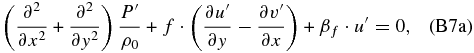 Equation (B7a)