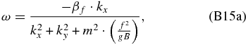 Equation (B15a)