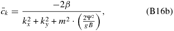 Equation (B16b)