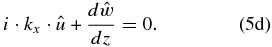 Equation (5d)