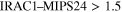 $\mathrm{IRAC}1-\mathrm{MIPS}24\gt 1.5$