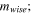 ${m}_{{wise}};$
