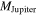 ${M}_{\mathrm{Jupiter}}$