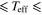 $\leqslant \;{T}_{\mathrm{eff}}\;\leqslant $