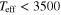 ${T}_{\mathrm{eff}}\lt 3500$