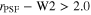 ${r}_{\mathrm{PSF}}-{\rm{W}}2\gt 2.0$