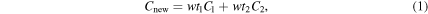 Equation (1)
