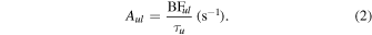 Equation (2)
