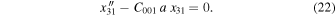 Equation (22)