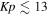 ${Kp}\lesssim 13$