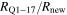 ${R}_{{\rm{Q}}1\mbox{--}17}/{R}_{\mathrm{new}}$
