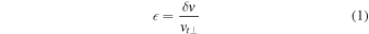 Equation (1)