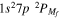 $1{s}^{2}7p{}^{2}{P}_{{M}_{f}}$