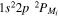 $1{s}^{2}2p{}^{2}{P}_{{M}_{i}}$