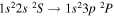$1{s}^{2}2s{}^{2}S\to 1{s}^{2}3p{}^{2}P$