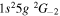 $1{s}^{2}5g{}^{2}{G}_{-2}$