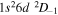 $1{s}^{2}6d{}^{2}{D}_{-1}$