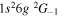 $1{s}^{2}6g{}^{2}{G}_{-1}$
