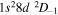 $1{s}^{2}8d{}^{2}{D}_{-1}$
