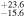 ${}_{-15.6}^{+23.6}$
