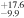 ${}_{-9.9}^{+17.6}$