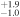 ${}_{-1.0}^{+1.9}$