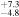 ${}_{-4.8}^{+7.3}$