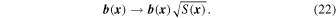 Equation (22)