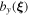 ${b}_{y}({\boldsymbol{\xi }})$