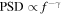 $\mathrm{PSD}\propto {f}^{-\gamma }$