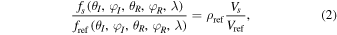 Equation (2)