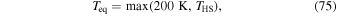 Equation (75)