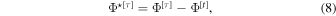 Equation (8)