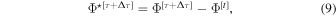 Equation (9)