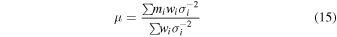 Equation (15)